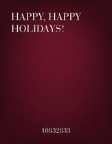 Happy, Happy Holidays Unison/Two-Part choral sheet music cover